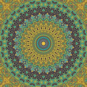 Preview wallpaper mandala, circles, abstraction, pattern, fractal