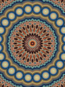 Preview wallpaper mandala, fractal, circles, pattern, abstraction