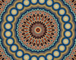 Preview wallpaper mandala, fractal, circles, pattern, abstraction