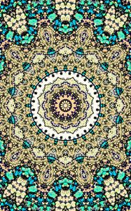 Preview wallpaper mandala, fractal, pattern, abstraction