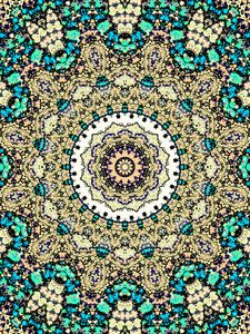 Preview wallpaper mandala, fractal, pattern, abstraction