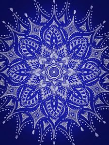 Preview wallpaper mandala, ornament, pattern, hatching