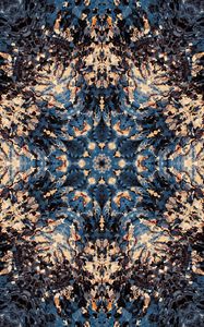 Preview wallpaper mandala, pattern, abstraction, spots, fractal