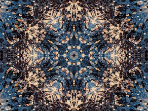 Preview wallpaper mandala, pattern, abstraction, spots, fractal