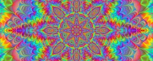 Preview wallpaper mandala, pattern, abstraction, colorful