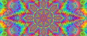 Preview wallpaper mandala, pattern, abstraction, colorful