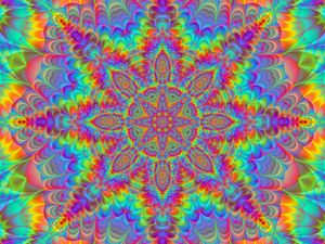 Preview wallpaper mandala, pattern, abstraction, colorful