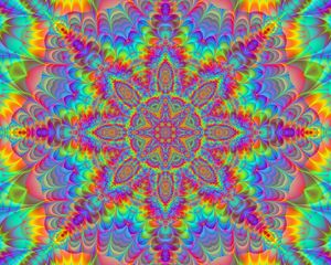 Preview wallpaper mandala, pattern, abstraction, colorful