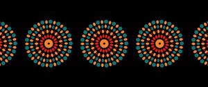 Preview wallpaper mandala, pattern, circles, colorful