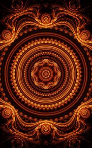 Preview wallpaper mandala, pattern, circles, ornament, abstraction