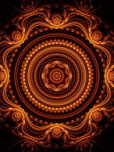 Preview wallpaper mandala, pattern, circles, ornament, abstraction