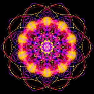 Preview wallpaper mandala, pattern, colorful, abstraction
