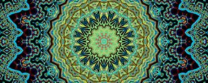 Preview wallpaper mandala, pattern, fractal, kaleidoscope