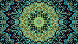 Preview wallpaper mandala, pattern, fractal, kaleidoscope