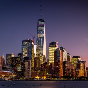 Preview wallpaper manhattan, new york, usa, skyscrapers