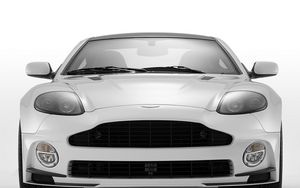 Preview wallpaper mansory aston martin, vanquish, 2005, white, front view, auto