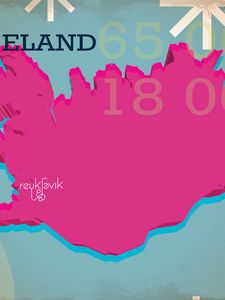 Preview wallpaper map, island, light