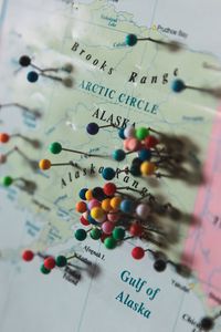 Preview wallpaper map, pins, tags, travel