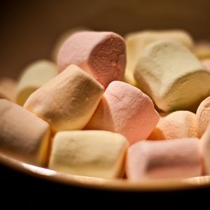 Preview wallpaper marshmallow, dessert, food, macro