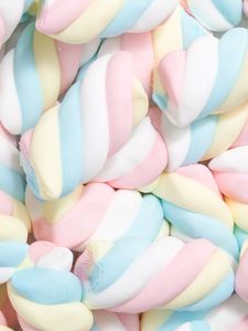 Preview wallpaper marshmallow, spiral, pastel, sweet