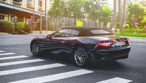 Preview wallpaper maserati, auto, car, cars, city