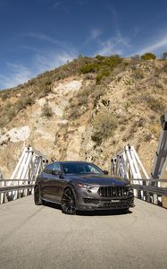 Preview wallpaper maserati levante, maserati, crossover, car, side view