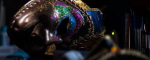 Preview wallpaper mask, carnival, decoration