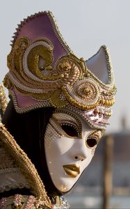 Preview wallpaper mask, outfit, venice, masquerade
