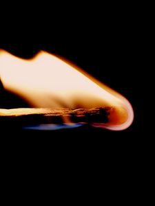 Preview wallpaper match, fire, flame