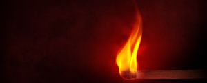 Preview wallpaper match, fire, flame, sulfur