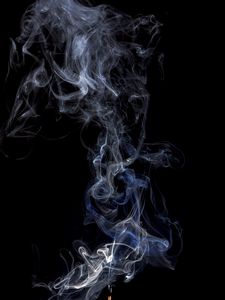 Preview wallpaper match, smoke, black, dark