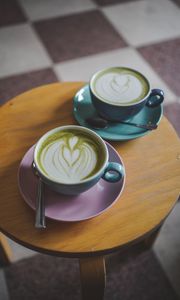 Preview wallpaper matcha, cup, drink, cafe