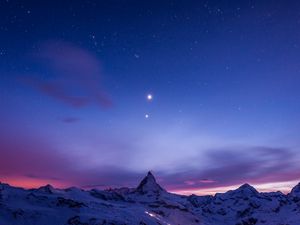 Preview wallpaper matterhorn, alps, switzerland, italy