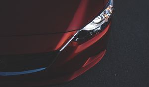 Preview wallpaper mazda 6, mazda, hood, headlamp