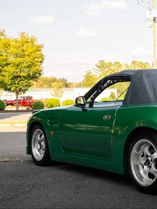 Preview wallpaper mazda mx-5, mazda, car, green, tuning