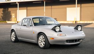 Preview wallpaper mazda mx-5, mazda, car, gray