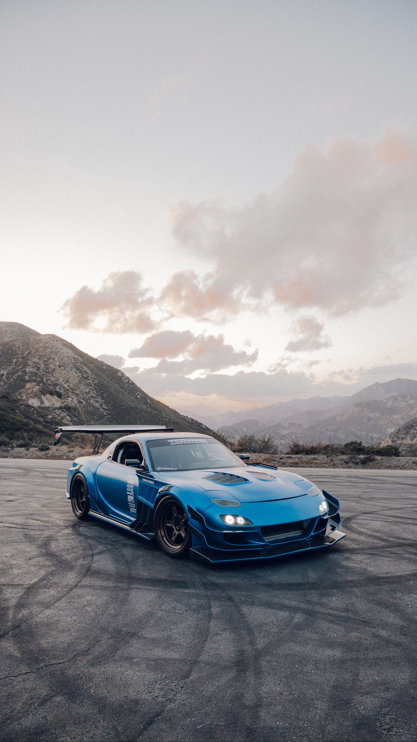 Edited a RX7 Wallpaper to my Preferences hope you guys enjoy