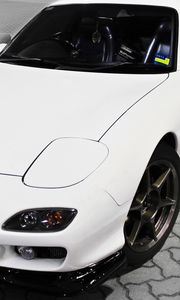 Preview wallpaper mazda, white, tuning