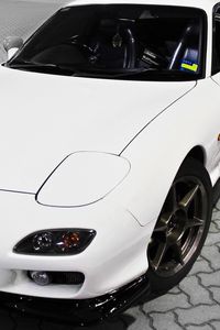 Preview wallpaper mazda, white, tuning