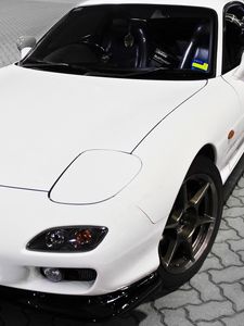 Preview wallpaper mazda, white, tuning