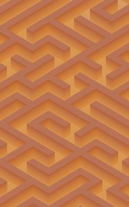 Preview wallpaper maze, lines, pattern, abstraction