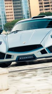 Preview wallpaper mazzanti, evantra, supercar, style, front view