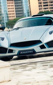 Preview wallpaper mazzanti, evantra, supercar, style, front view