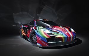 Preview wallpaper mclaren 12c, car racing, tuning