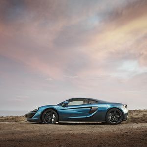 Preview wallpaper mclaren, 570gt, side view, car