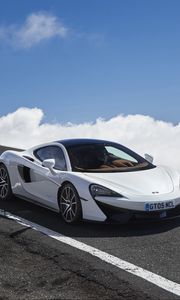 Preview wallpaper mclaren, 570gt, side view, road