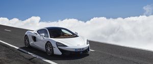 Preview wallpaper mclaren, 570gt, side view, road