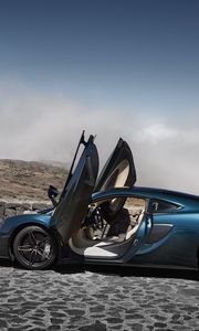 Preview wallpaper mclaren, 570gt, side view, sportscar