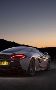 Preview wallpaper mclaren 570gt, sports car, supercar, night