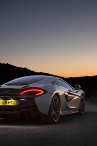 Preview wallpaper mclaren 570gt, sports car, supercar, night